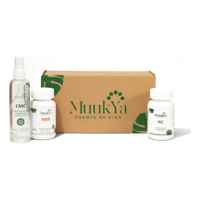 Kit Muukya 3r Suplemento Natural Bienestar Renal Integral