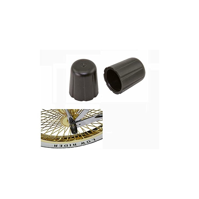 Black PVC AXLE Nut Guard for Bike Wheels for Bicycle