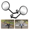 Scooter Handle Rearview Mirror - Adjustable Angle - Wide View