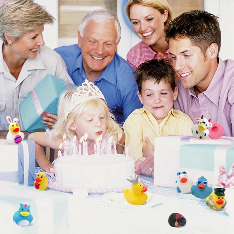 XY-WQ 100 Pack Rubber Duck for Jeeps Ducking - 2.3