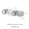 feelP0P0 Broom Holder Wall Mount Mop and Command Broom Hanger