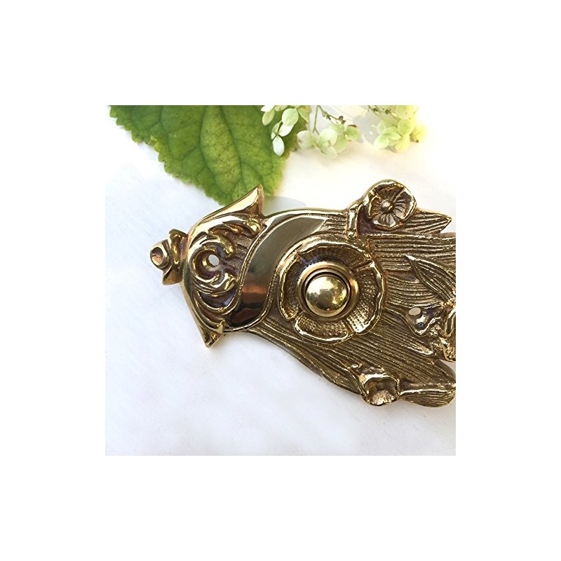 Antikas - Retro Doorbell Art Nouveau Bell Around 1900 -