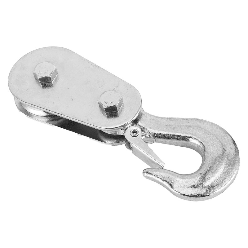 Lifting Roller Block, 2 Ton Snatch Block Wire Rope Lifting