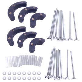 TUOREN 6Pcs Violin Repair Clamps Set Violin Top and Back Gluing Clamps Violin Making Luthier Tools