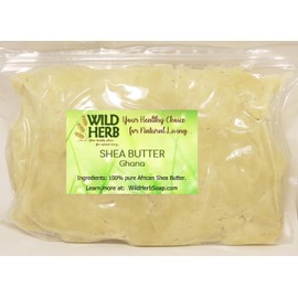 Wild Herb Ghana Beige Pure Shea Butter (1 LB)