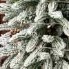 New Delicate 45cm Snow Flocked Xmas Tree For Office And