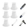5-Pack HEPA Vacuum Filters for JIXINMIYUE HX-606 & A9life SY01-Q8
