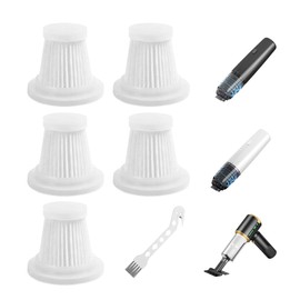 5-Pack HEPA Vacuum Filters for JIXINMIYUE HX-606 & A9life SY01-Q8 Handheld