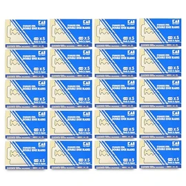 Kai Stainless Steel - 100 Premium Razor Blades for a Smooth Shaving