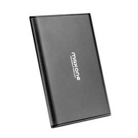 Maxone 500GB Ultra Slim Portable External Hard Drive HDD Compatible with PC, Laptop, Grey
