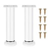 2 x Furniture Feet, Height Adjustable Feet for Furniture Feet,