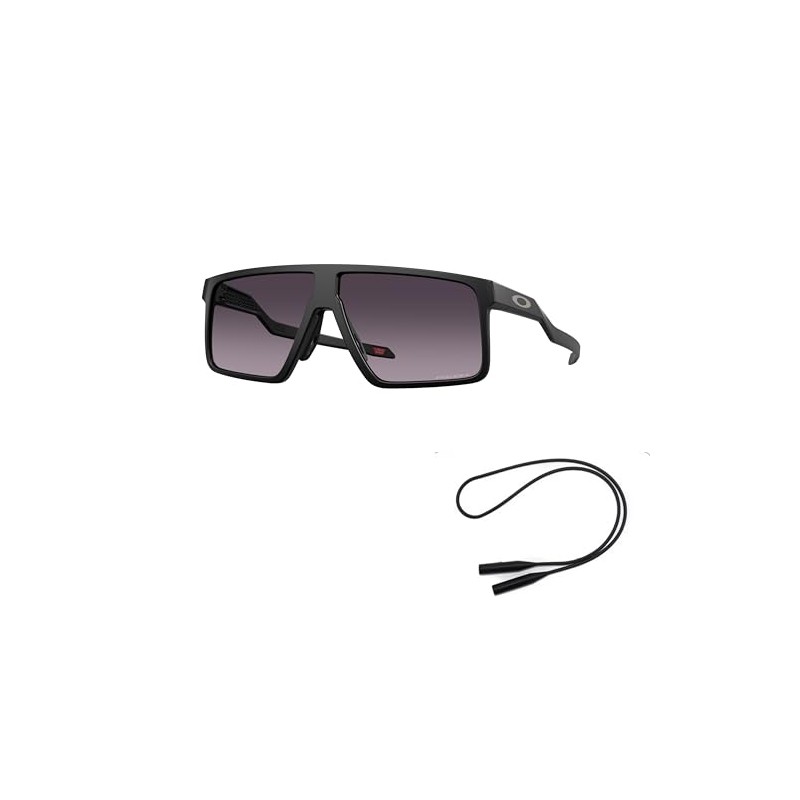 Oakley OO9285 Sunglasses Bundle: OO 9285 HELUX 928506 Matte Black/Prizm