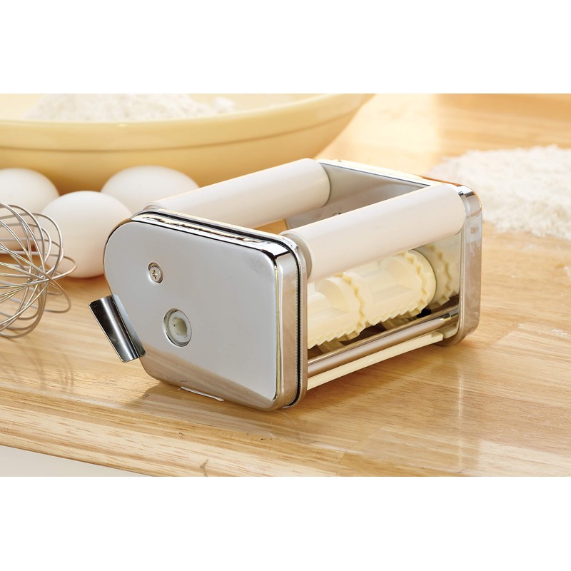 Fante's Pasta Machine With Spaghetti Fettuccine Angel Hair Wavy Lasagna