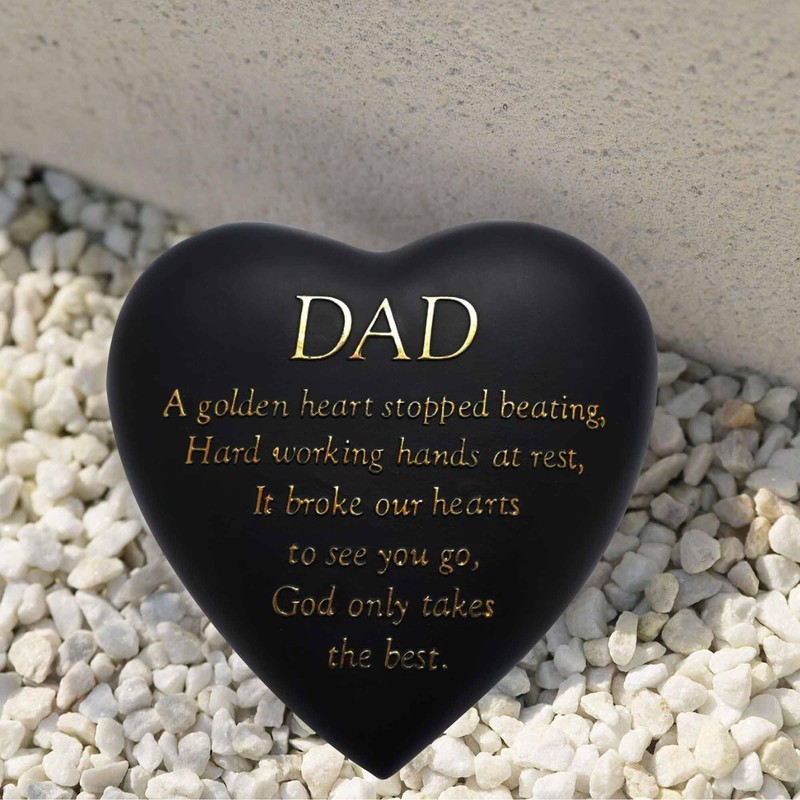 GIFTS 4 ALL Graveside Memorial Plaque for DAD, RIP Dad