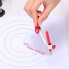 PATIKIL Compass for Geometry, Metal Compass with Pencil Geometry Math