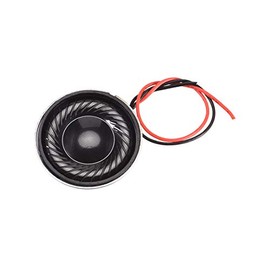 sourcing map Micro Internal Speaker 2 W 8 Ohm Magnetic Speaker with Wire Diameter 28 mm