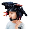 Kids Tactical Multifunctional Helmet Set for Battle Game, Police Cosplay