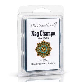 Nag Champa- Maximum Scent Wax Cubes/Melts- Inscense- 5 Packs -10 Ounces Total- 30 Cubes