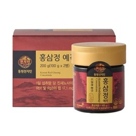 Cheonjiin [동원천지인] 홍삼정 예작 SET (100g x 2개입) [Dongwon Cheonjain] Red Ginseng Extract Set (100g x 2 units)
