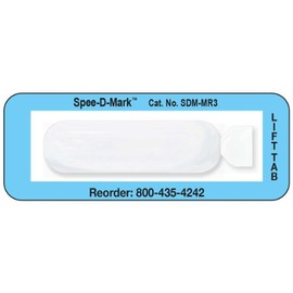 Spee-D-Mark SDM-MR3 MRI Skin Marker Radiolucent, 1.25" Size (Box of 40)