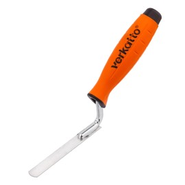 Mivos Stainless Steel Joint Trowel for Grouting Work - Width 14 mm - Rustproof Joint Trowel with Soft Grip and Rounded Tip - Grout Trowel Made in the EU
