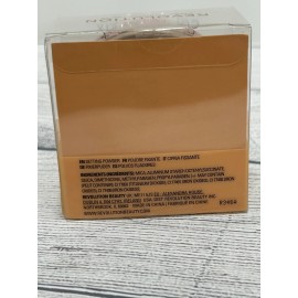 Makeup Revolution Conceal & Fix Loose Setting Powder Deep Honey 13g Talc Free