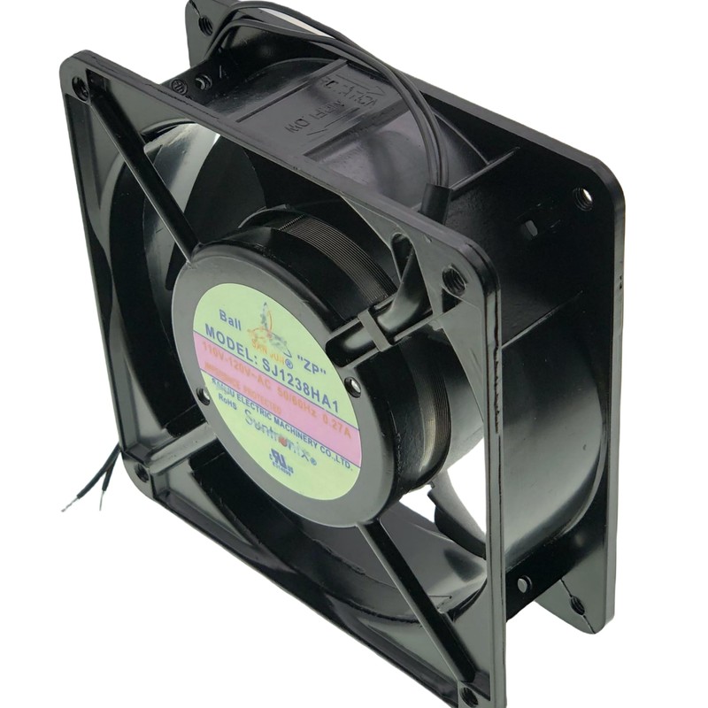 for Suntronix SJ1238HA1 Axial Fan, AC 110V~120V 0.27A 50-60Hz,2-Wire Ball