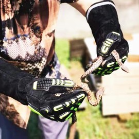 Snake Bite Proof Gloves Dexterous Animal Handling Tool Full Cover Kevlar material Reinforced Puncture Protection For Rattlesnake Cobra Pets Dogs Cats Reptiles