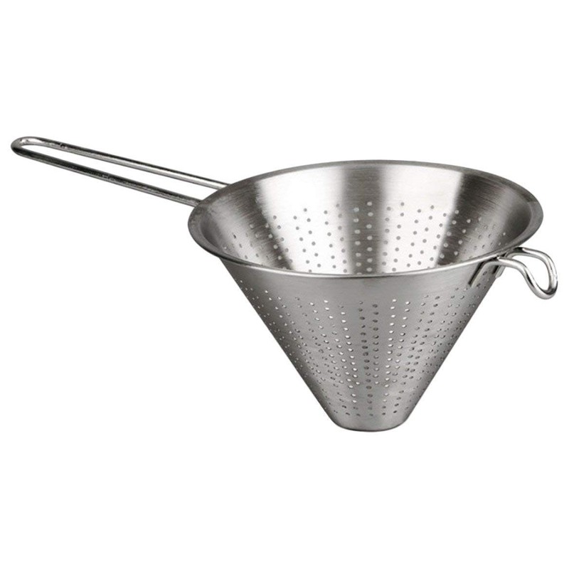 Arga Spitzsieb Küchensieb, Durchmesser 16 cm, aus Edelstahl