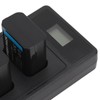 NP FW50 Camera Battery 7.2V 1850mAh with Dual USB LED