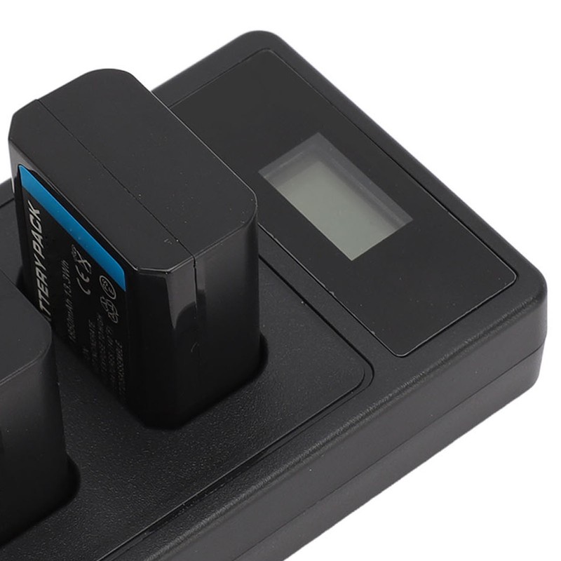 NP FW50 Camera Battery 7.2V 1850mAh with Dual USB LED