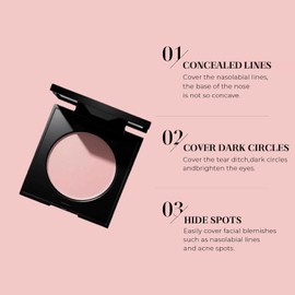 Luminance Under Eye Brightener, Dark Circle Coverage, Moisturizing Waterproof Foundation Concealer