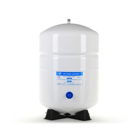 Hydronix PAE (RO-122) Water Storage Tank - 1/4" MPT for Reverse Osmosis (RO) Systems - 2.2 Gallon Volume Capacity (White)