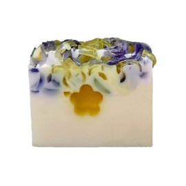 Grecian Summer Bloom Natural Soap, 2-Pack - Lavender-Lemon Scented Soap Bars, Floral Handmade Soap, All Natural Bar Soap for Women, Decorative Soaps