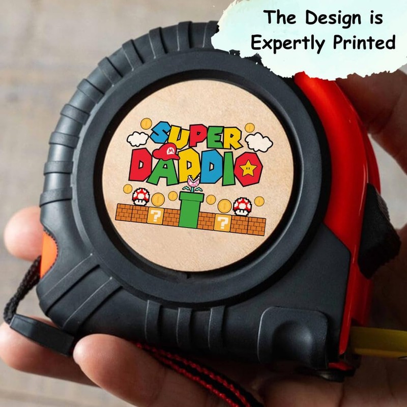 Measuring Tape for Dad - Super Daddio - Fathers Day,