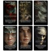 ZZBUY Evil Eye Oracle Cards, 60 Oracle Deck with Meanings