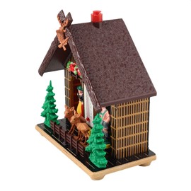 Superfreak Freak Scene Weather House Thermometer Bavarian Forest Hut Retro