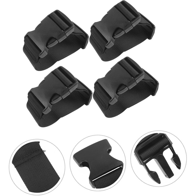 Correa De Equipaje para Conectar Maleta Y Mochila Correas Ajustables