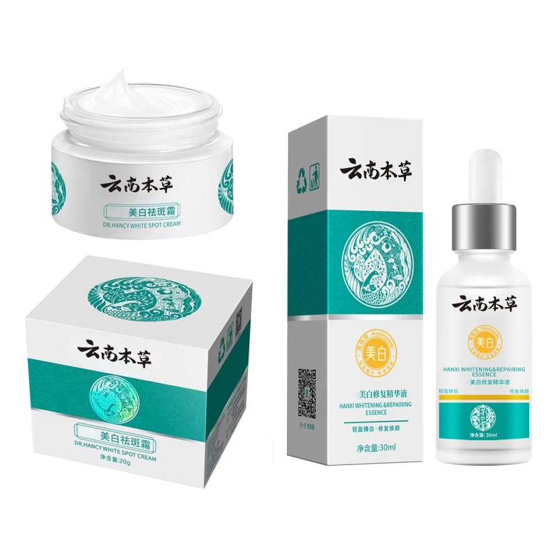 Set Sérum Cremoso Pecas Base Hierbas Yunnan