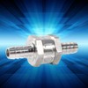 Fuel Check Valve 3/8inch Non Return One Way Valve Aluminum
