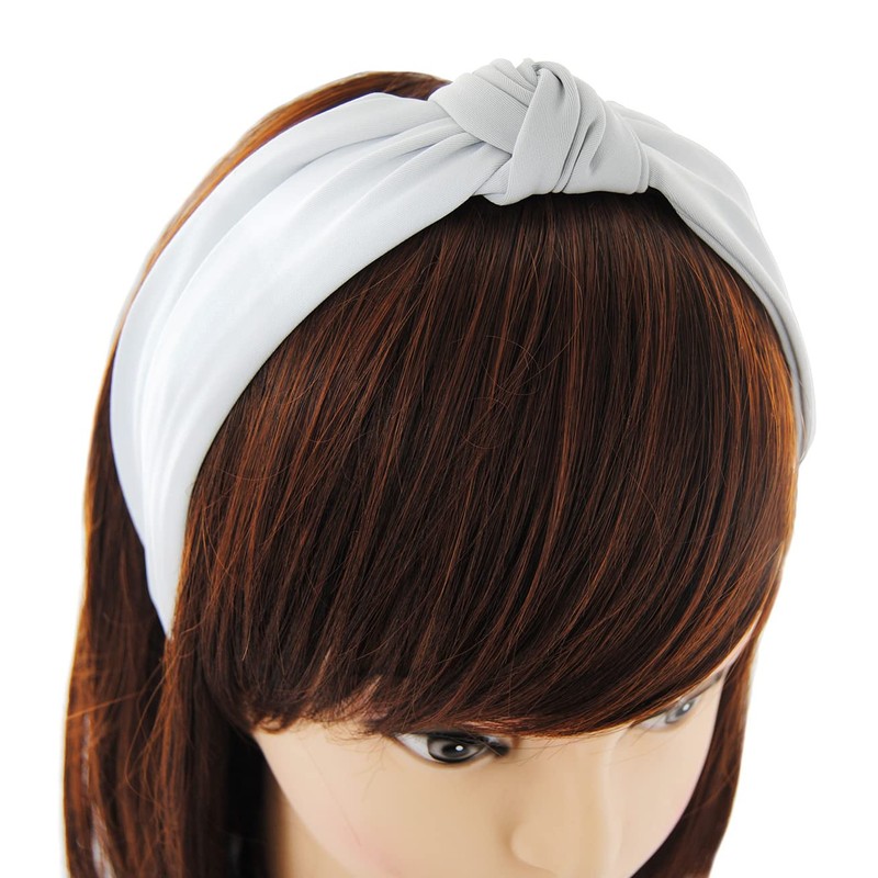 axy HR35 Fabric Headband with Knot Vintage Beautiful Women's Headband