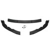HECASA Front Bumper Lip 3-Pcs Compatible with 2011-2017 Honda Odyssey