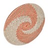 Wall Basket Natural Rattan Exquisite Rustic Decorative Hanging Woven Wall