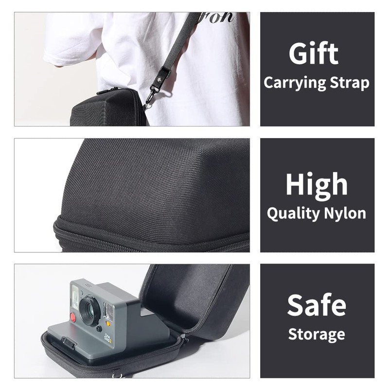 Portable Carrying Case for Polaroid OneStep+, Onestep 2 VF, Now+,