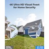 Reolink 4K PoE CCTV Camera with Human/Vehicle Detection, Ultra HD