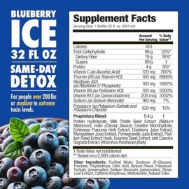 Rescue Detox Ice Sabor Arándano Rápido