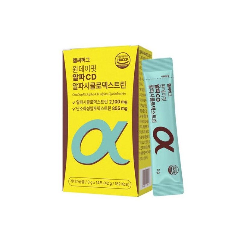 헬씨허그 Healthy Hug One Day Fit Alpha CD Alpha Cyclodextrin