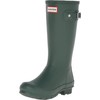 Hunter Big Kids Original Rain Boot, Hunter Green, 3