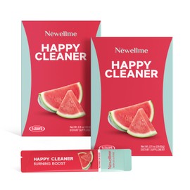 2-Box Watermelon Superfoods Blend Powder – Natural Antioxidant & Greens Mix with Fruits and Veggies – Plant-Based, Vegan, 28 Stick Packs Value Set