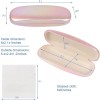Joyberg Glasses Case, 2 Pack Eyeglass Case with Cleaning Cloth,